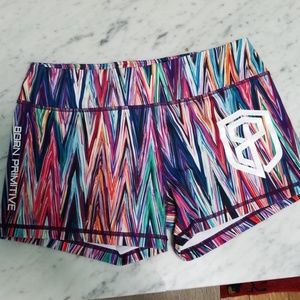 Born Primitive Bright Peaks booty shorts